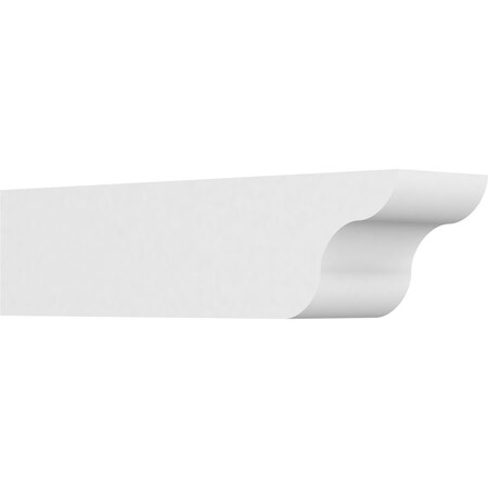 Ekena Millwork Standard Carmel Architectural Grade PVC Rafter Tail, 6"W X 6"H X 24"L RFTP06X06X24CAR